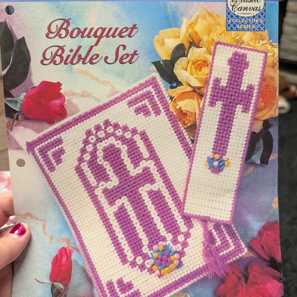 Bouquet Bible Set - Pink and White by